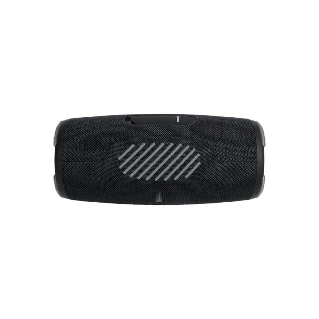 Portable waterproof speaker top with vent grille and small control button
