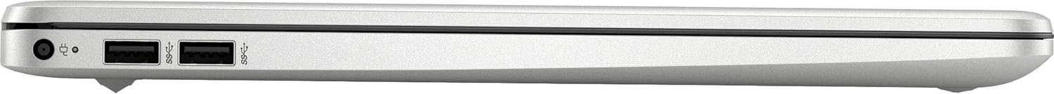 HP 15s laptop right side showing ports and vent slots