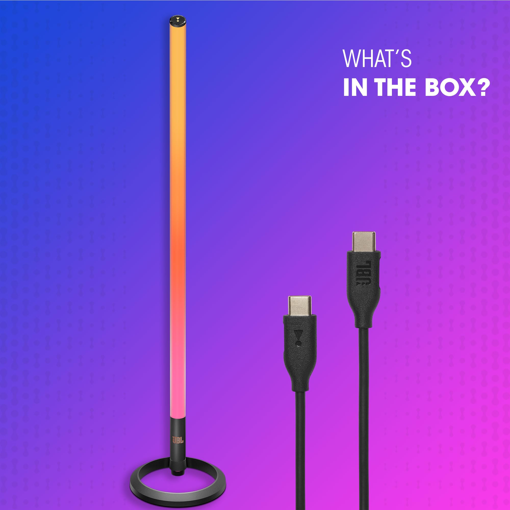 Bluetooth speaker accessory cables with USB connectors and included cord lengths