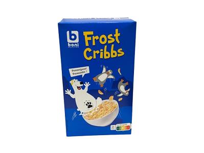 Boni Frost Cribbs cereal in blue cartoon box, 750g