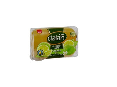 Dalan Glycerin organic soap bar, green wrapper with “Glycerin” text