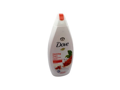 Dove reviving pomegranate body wash bottle, 500 ml