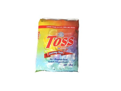 Toss machine-wash detergent powder bag, Economy pack, 1 kg