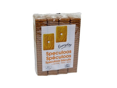 Spiced speculoos biscuits pack with Everyday branding, 1 kg