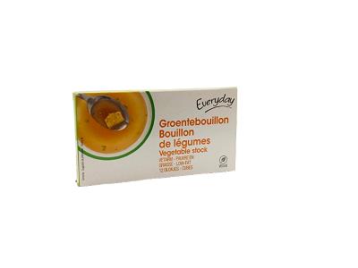 Vegetable stock bouillon box, 120 g