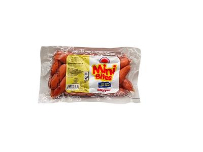 Smoked mini bites snack pack in sealed plastic bag