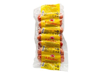 Farmers Choice Smookies snack bag with multiple yellow wrapped pieces