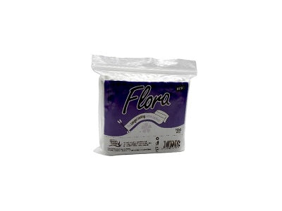 Flora white cotton ear buds, 100-count pack