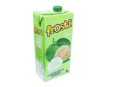 Guava fruit drink 1L carton with green cap