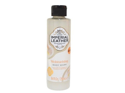 Moisturising Body Wash bottle, white, black pump cap