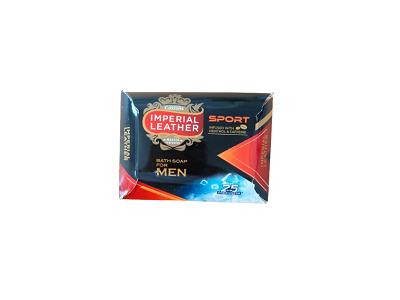 Men's sport bath soap bar pack, red and blue with Sport branding