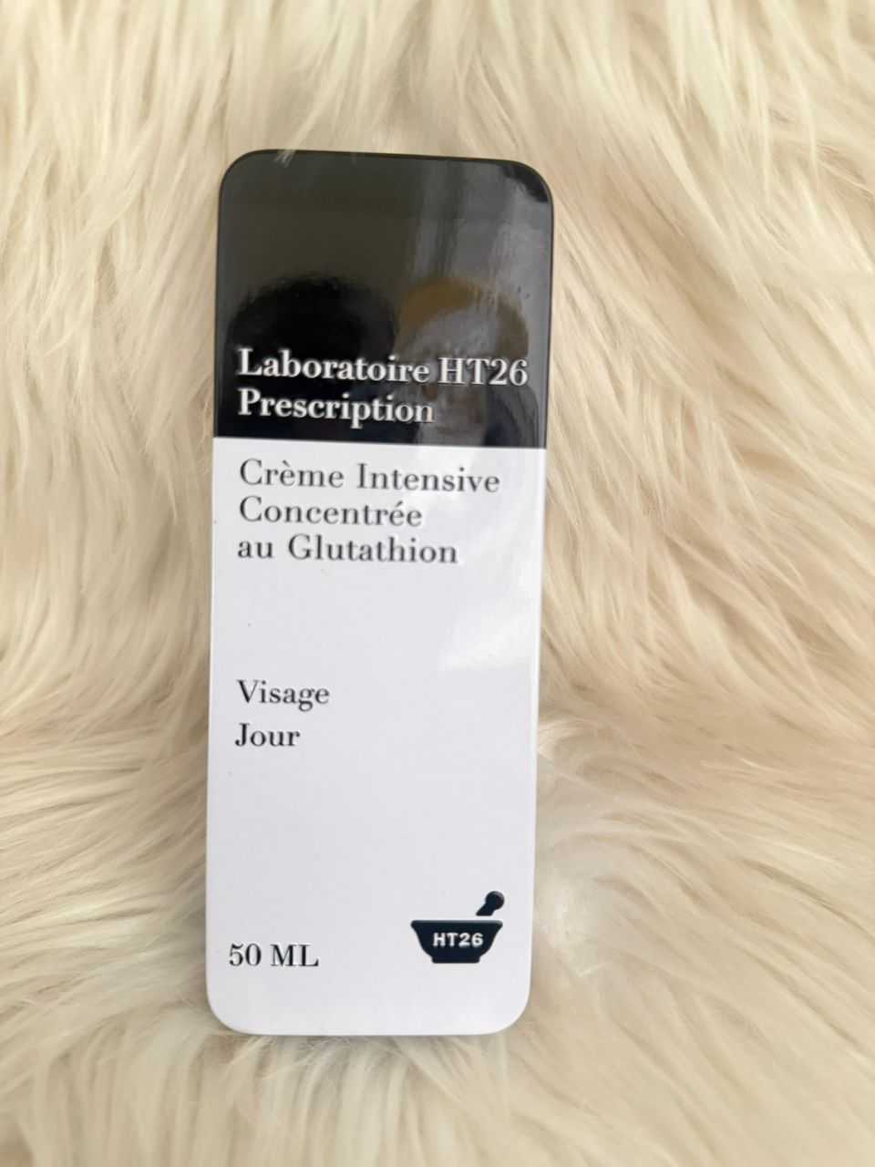 Laboratoire HT26 Prescription day face cream bottle, 50 mL, white and black label