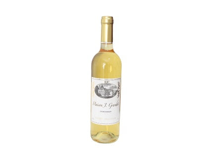 Maison J. Grandet Chardonnay wine bottle, 750 ml