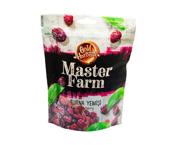 Master Farm cranberry 200 g stand-up pouch with mixed berries graphic