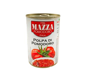 Mazza Polpa di Pomodoro canned tomato pulp in metal can