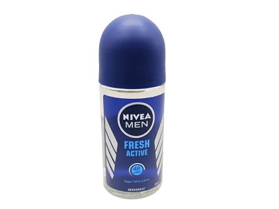 Nivea Men Fresh Active deodorant roll-on with blue cap, 48h protection