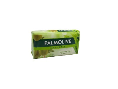 Green Palmolive Naturals soap bar with Balance & Softness, 175 g