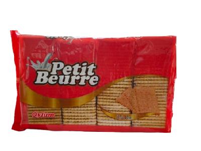 Petit Beurre biscuits 700g in red foil wrapper with logo and biscuit images
