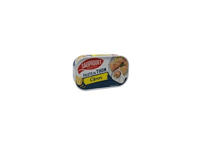 Saupiquet tuna fillets with lemon 115g canned fish