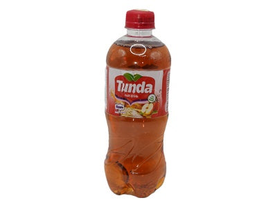 Tunda apple juice 500ml plastic bottle with red cap