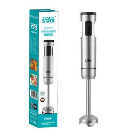 Stainless steel 800W hand blender with blending shaft and base stand