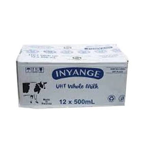 Inyange Long Life UHT Milk 500mL 12pcs