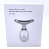 Handheld IPL wrinkles reducing instrument with silver head and white body, power button