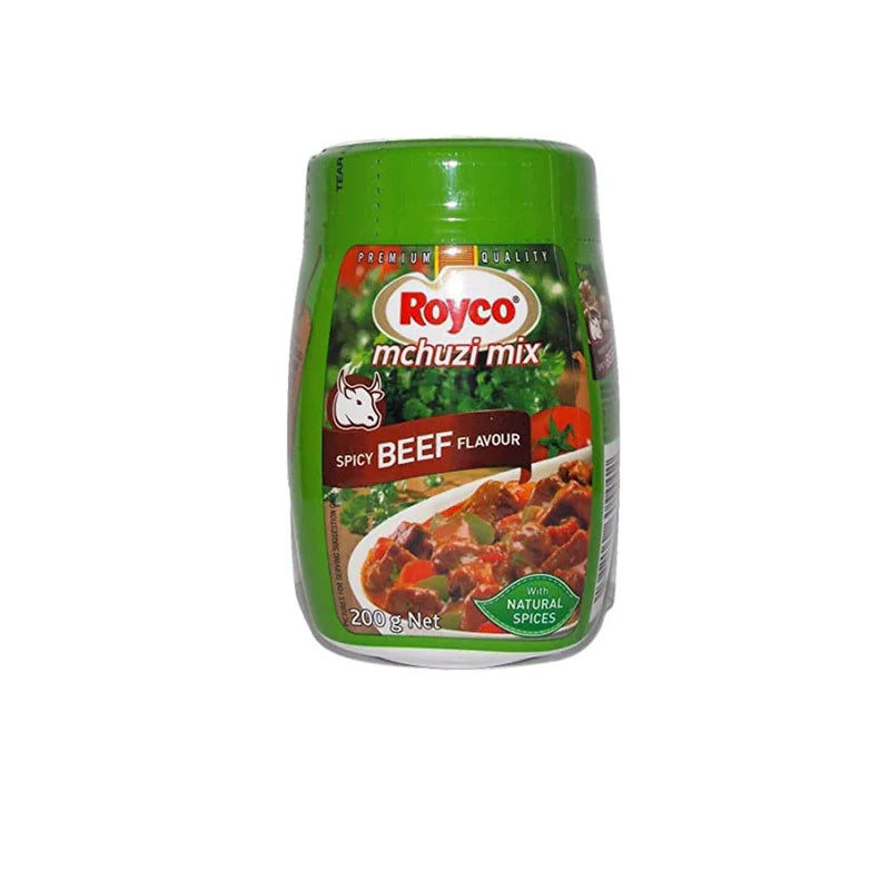 Royco mchuzi mix spicy beef flavour seasoning jar, 200 g
